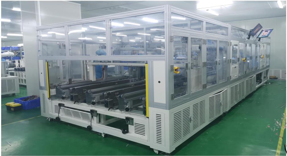 全自动3d曲面保护膜覆膜自动线